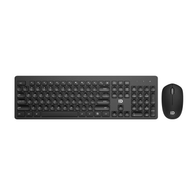FD- iK7300 Wireless Desktop Keyboard and Mouse Black