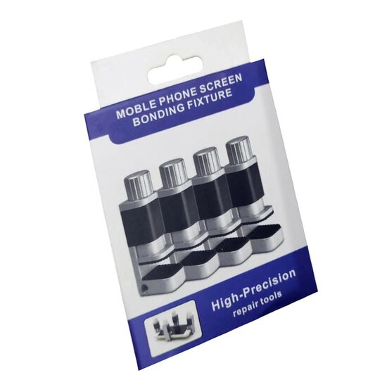 Mobile Phone screen Bonding Fixture Metal Clip 4Pcs Set
