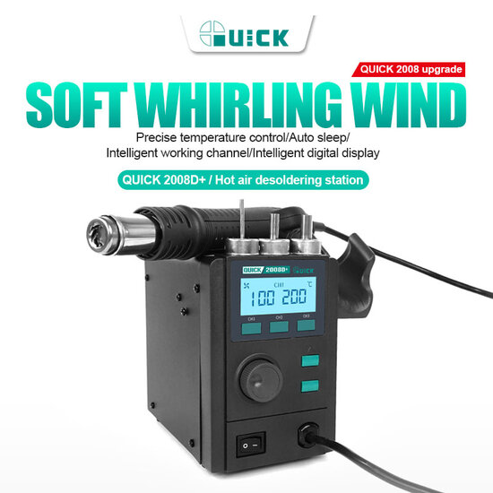 QUICK 2008D+ Hot Air Desoldering Station 
