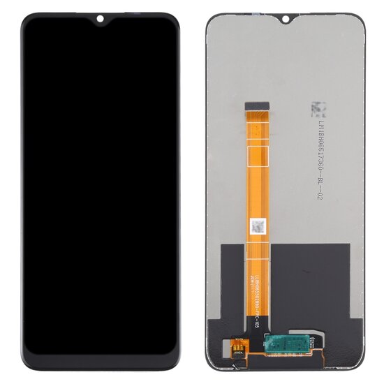 Realme C25Y-Display + Digitizer- Black