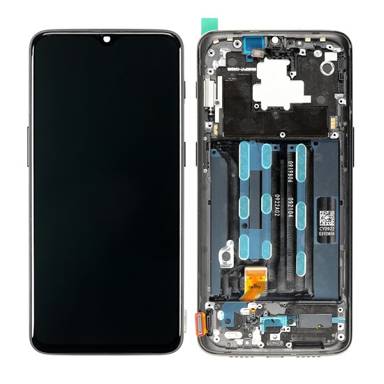 OnePlus 6T-Display + Frame- Mirror Black