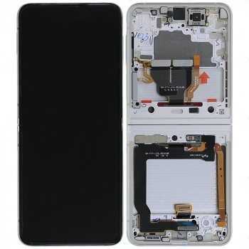 Samsung Galaxy Z Flip 3 5G 2021 SM-F711-LCD Display Module- Cream 