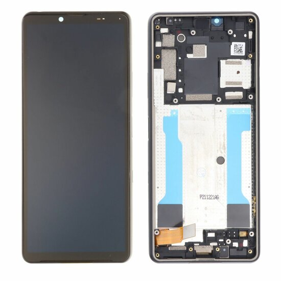 Sony Xperia 10 III-Display + Frame OEM- Black