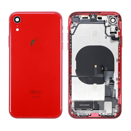 For iPhone XR Middle Frame Pulled (A) Complete With Parts - Red