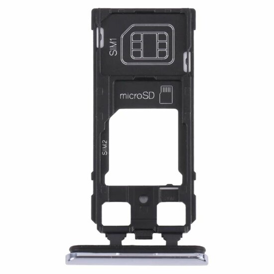 Sony Xperia 1 J8110/J9110-Sim Holder- Grey