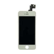 For iPhone 5SE Display + Module + Metal Plate High Quality P/T - White