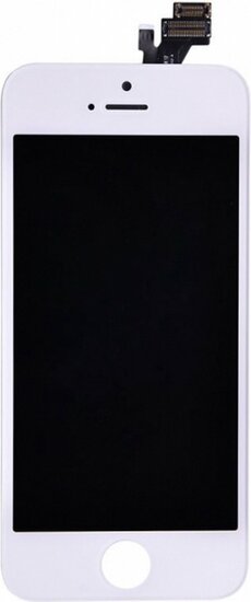 For iPhone 5-Display + Digitizer +Metal Plate A+ High Quality- White