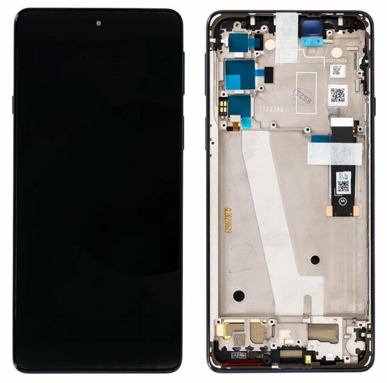 Motorola Edge 20-Display + Digitizer + Frame- Black