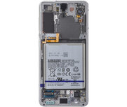 Samsung Galaxy S21 SM-G991B-Display Complete With Battery- Phantom White Samsung Galaxy S21 SM-G991B-Display Complete With Battery- Phantom White