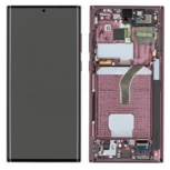 Galaxy S22 Ultra SM-S908B-Display Complete (No Front Camera)- Burgundy/Purple Galaxy S22 Ultra SM-S908B-Display Complete (No Front Camera)- Burgundy/Purple