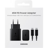 Samsung 45W PD Travel Charger Type-C EP-T4510XBEGEU Black-EU Blister Samsung 45W PD Travel Charger Type-C EP-T4510XBEGEU Black-EU Blister