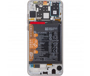 Huawei P30 Lite (32MP Front Camera Version)LCD Display Module + Battery- White Huawei P30 Lite (32MP Front Camera Version)LCD Display Module + Battery- White