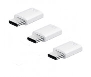 Samsung Connector USB Type C To Micro USB 3-Pack EE-GN930KWEGWW White Samsung Connector USB Type C To Micro USB 3-Pack EE-GN930KWEGWW White