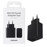 Samsung 35W Power Adapter Duo EP-TA220NBEGEU Black- EU Blister Samsung 35W Power Adapter Duo EP-TA220NBEGEU Black- EU Blister
