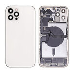 For iPhone 12 Pro Max Middle Frame Pulled (A) Complete With Parts (No Battery)- Silver For iPhone 12 Pro Max Middle Frame Pulled (A) Complete With Parts (No Battery)- Silver