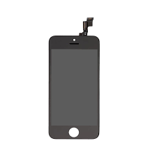 For iPhone 5SE Display + Module + Metal Plate High Quality P/T- Black