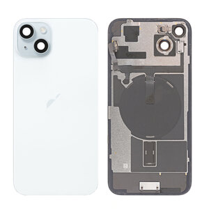 For iPhone 15 Plus Back Glass With Flex- Blue
