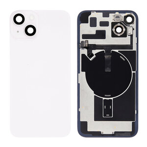 For iPhone 14 Plus Back Glass With Flex- White