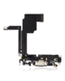 For Apple iPhone 15 Pro Charger Connector Flex- Black