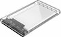 2.5 Inch SATA USB 3.0 Transparante External Case_